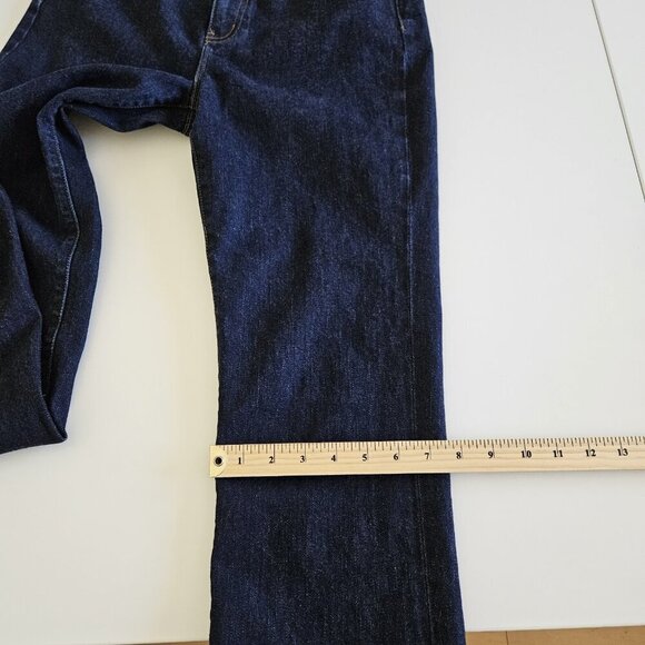 Lauren Ralph Lauren Jeans Women 4 Navy Classic Bootcut Stretch Western Preppy - Picture 9 of 16